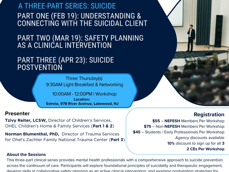 Part One: Understanding and Connecting with the Suicidal Client