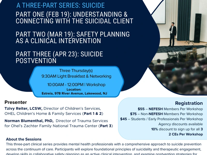 Part One: Understanding and Connecting with the Suicidal Client